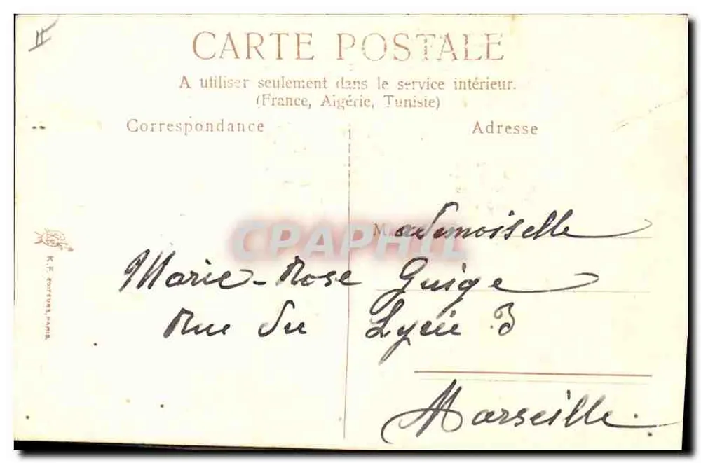 Pássaros e lírios — ilustração — editor K.E. COFFREY PARIS - Verso