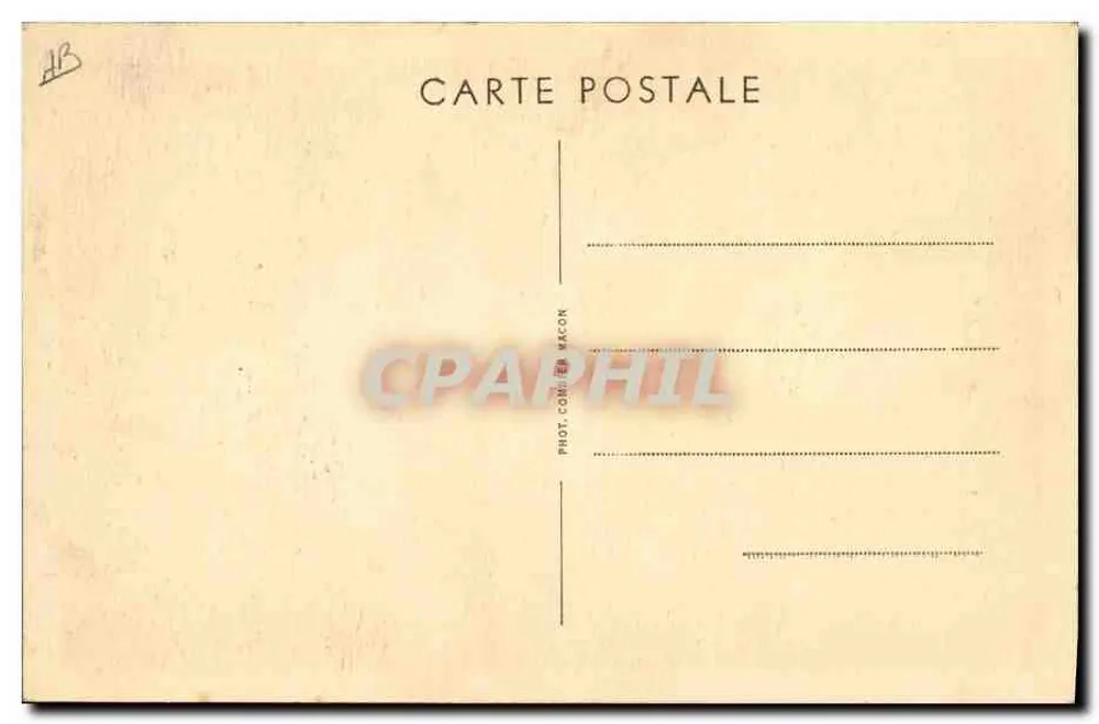 Le Puy (Hte-Loire) — Uma Dentellière — Fot. Com. Wacon - Verso