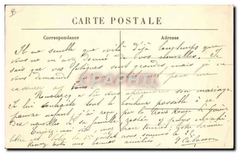 Die Kleidung der Strickmacherinnen — M. B. Le Puy — n° 283 - Rückseite