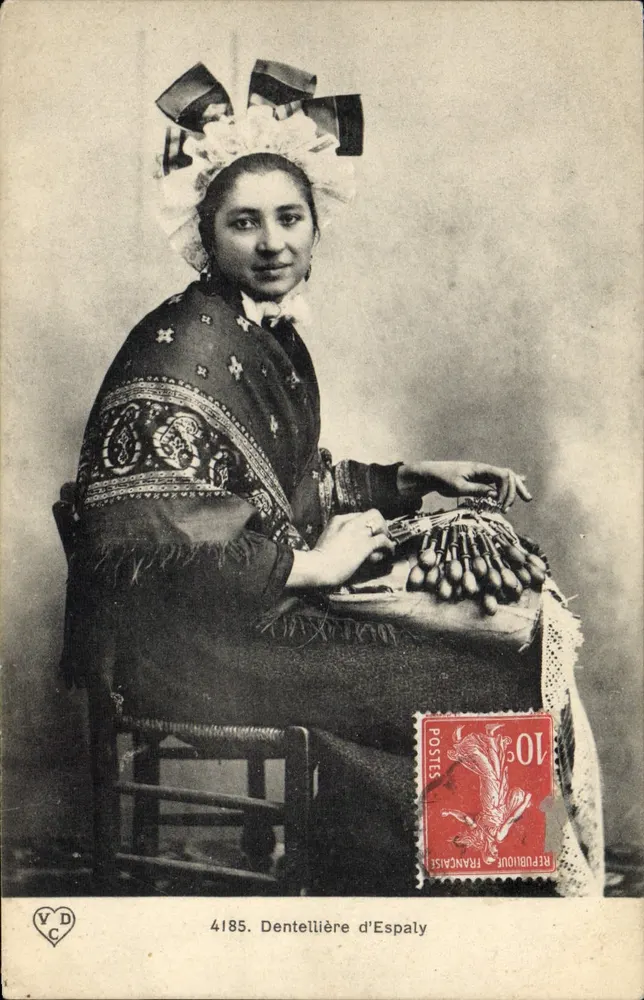 Dentellière van Espaly — 4185 — VD C - Voorkant