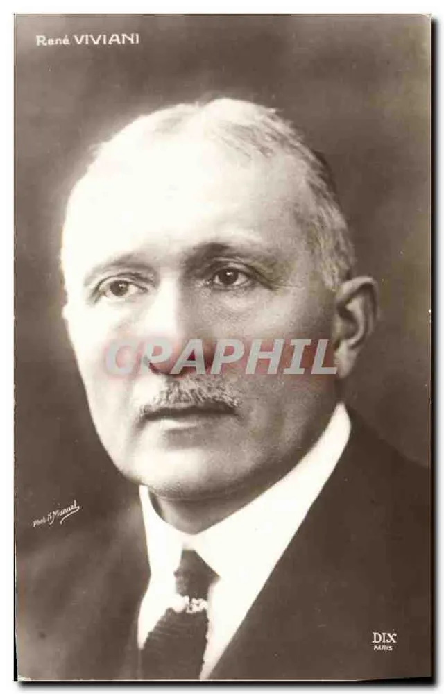 René Viviani — retrato oficial — DIX PARIS - Frente