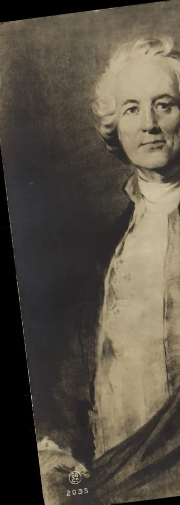 Retrato de um homem idoso — editor desconhecido, número de série 2035 - Frente