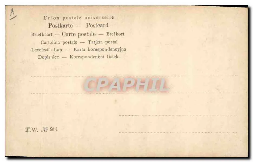 Retrato de Chamisso — gravura — editor Chamisso, n° 901 - Verso