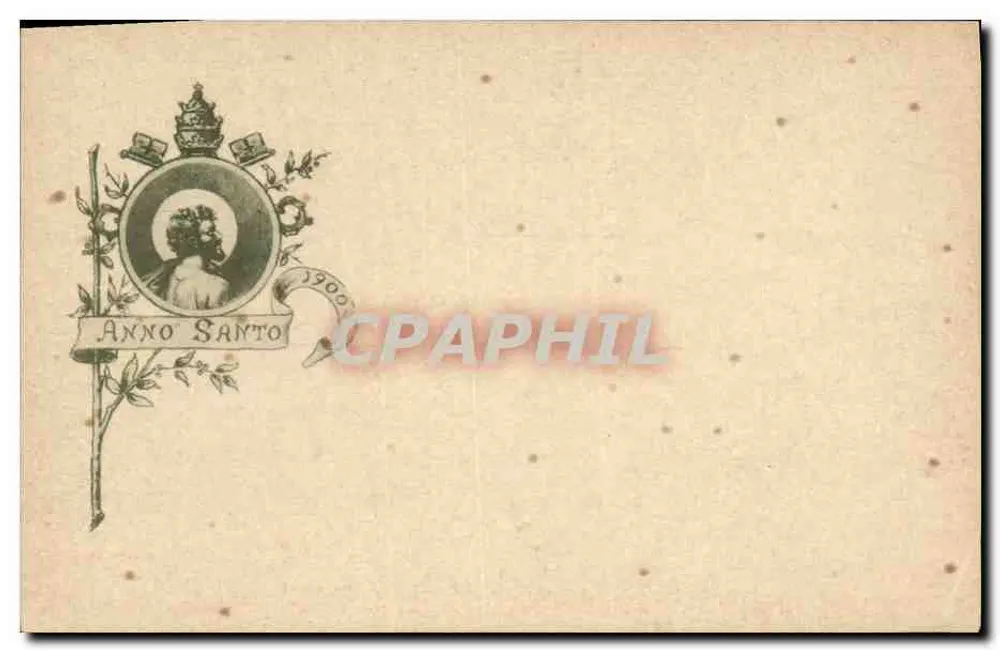 Anno Santo 1900 — Saint Pierre — éditeur Cartolina Postale - Vorderseite