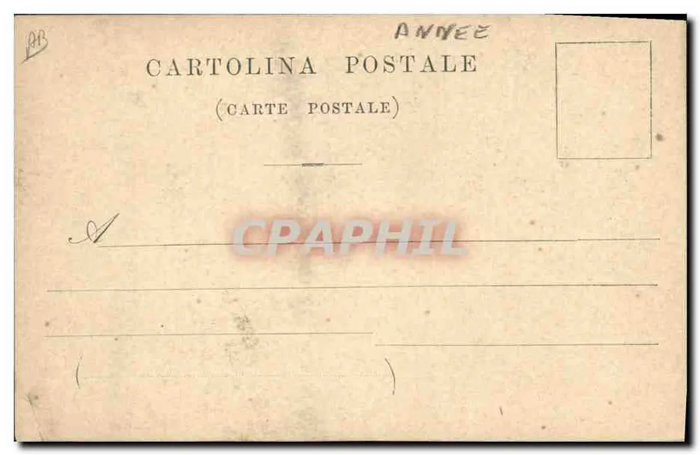 Anno Santo 1900 — Saint Pierre — éditeur Cartolina Postale - Rückseite