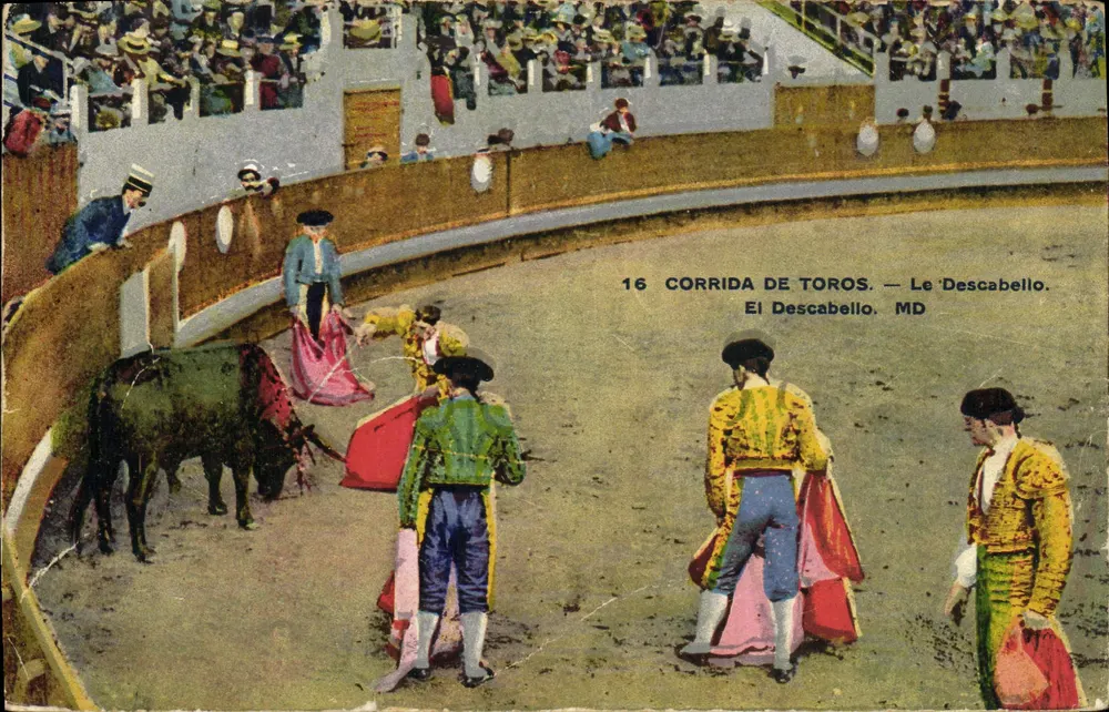 Corrida de touros — Le Descabello — MD - Frente