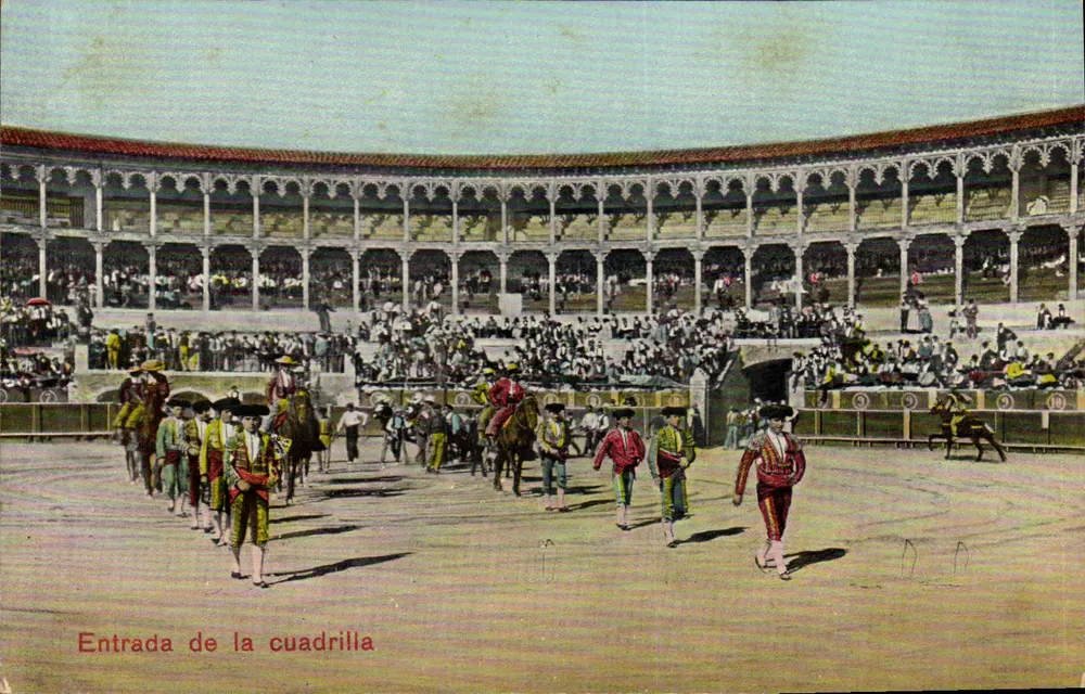 Einlass der Cuadrilla — Stierkampf-Show — n°49031 - Vorderseite