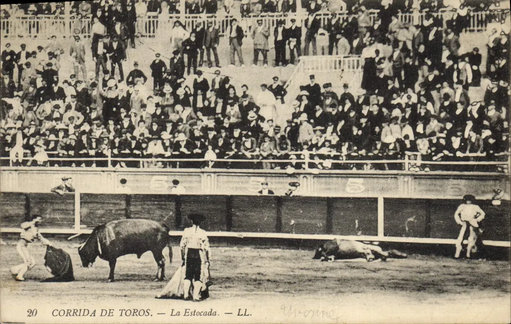 Corrida de touros — A Estocada — Vivonne - Frente