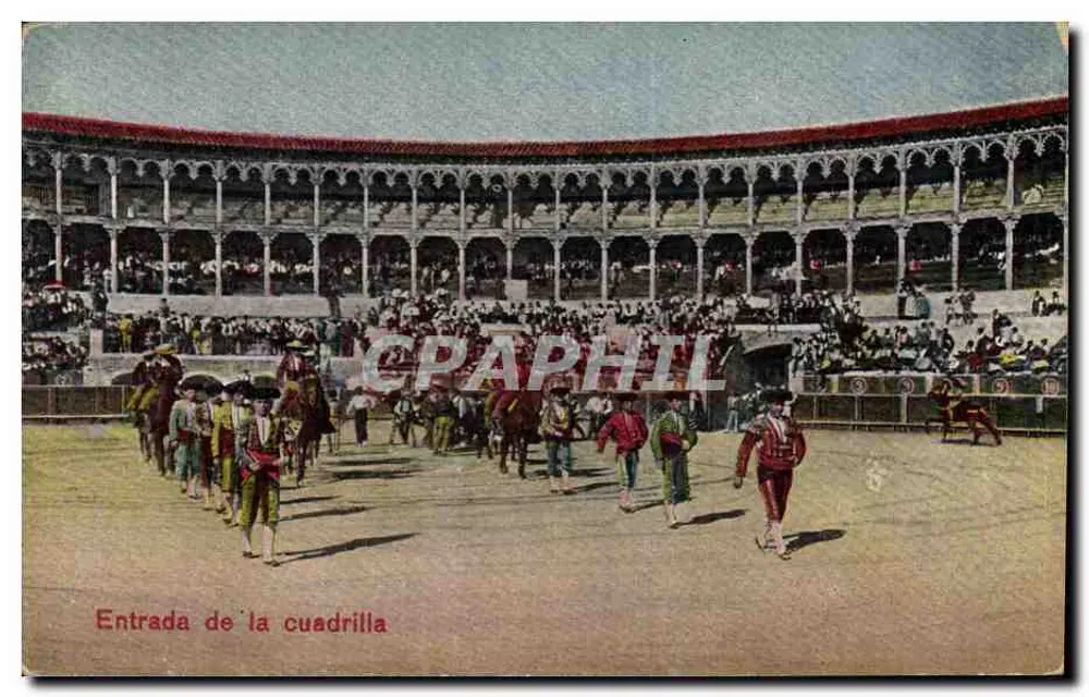 Entrada de la cuadrilla — Stierkampf-Show — Serie 4508, n°1 - Vorderseite