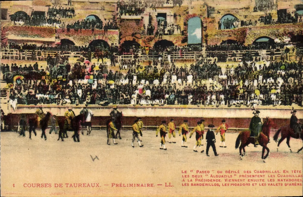 Corridas de touros — Préliminar — LL - Frente