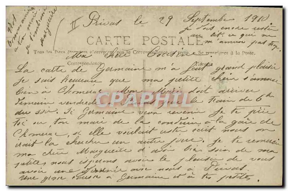 Stierkampf — Toten Stier wird von Maultieren gezogen — Phototypie E. Lacour Marseille - Rückseite