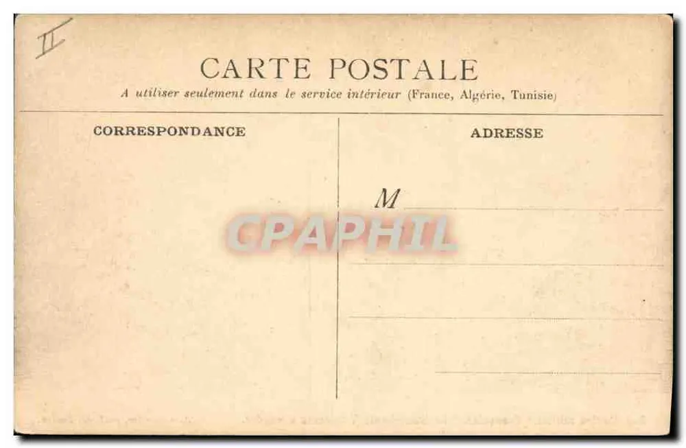 Der Saint-Louis — Schlachtschiff — A. Couturier, phot. pub. Toulon, n°303 - Rückseite