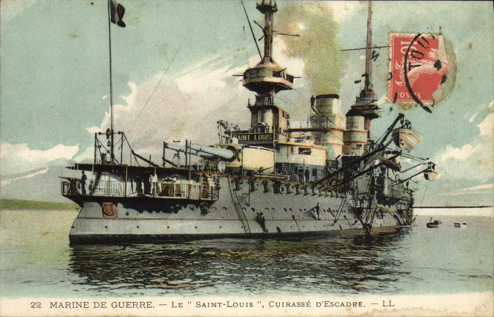 Saint-Louis — Schlachtkreuzer — LL — Kriegsmarine - Vorderseite