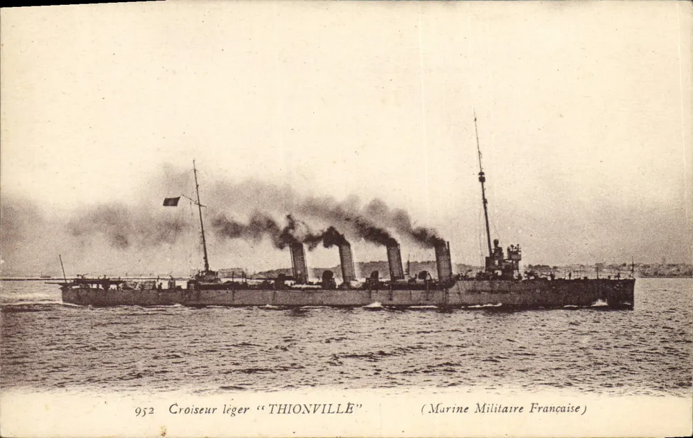 Leichter Kreuzer "THIONVILLE" — Französische Marine — Nr. 952 - Vorderseite