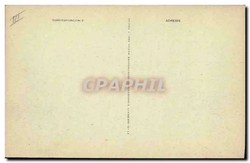 Torpilleiro de Escadra "TRIDENT" — Marinha Militar Francesa — n°495 - Verso