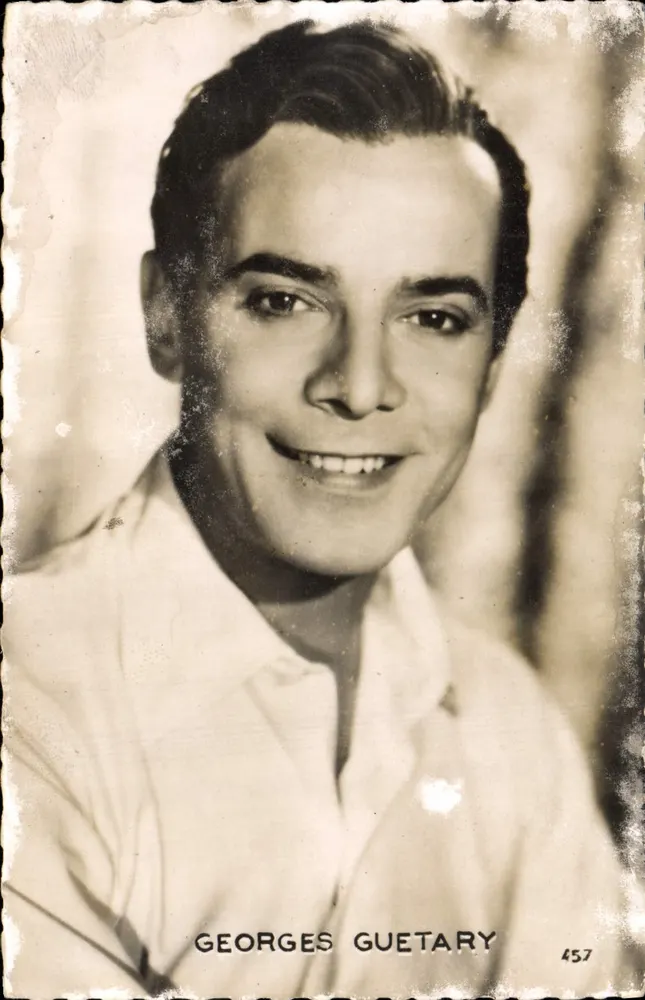Georges Guetary — portrait en noir et blanc — éditeur PHOTO VÉRITABLE - Frente