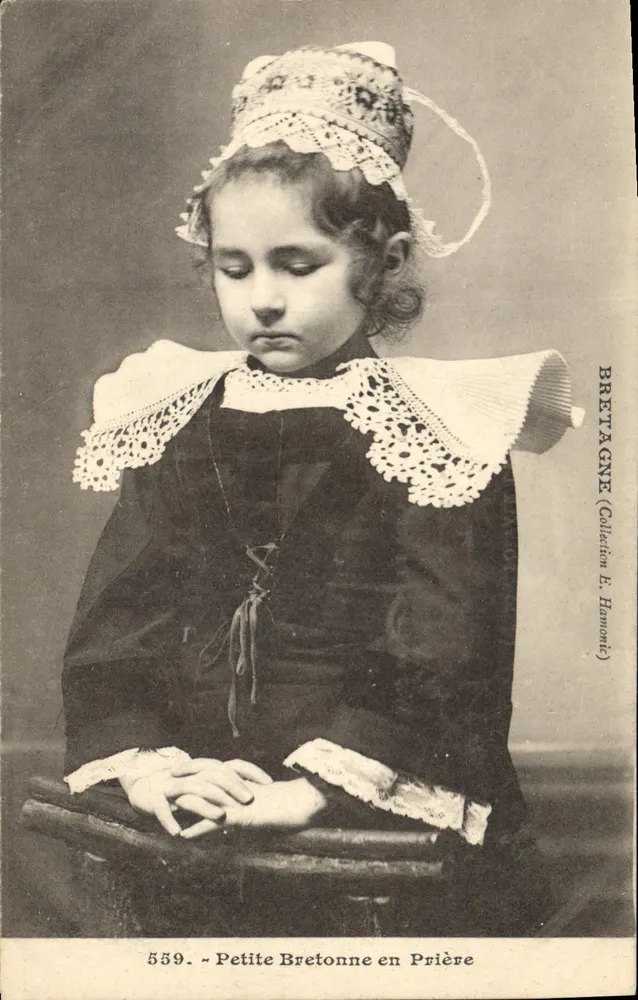 Mała Brytońska w Modlitwie — Zbiór H. Hamont — n° 559 - Awers