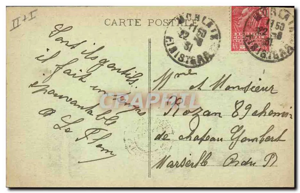 Crianças Bretãs - Pays de Quimper, Coray, etc. — série 4450 — editor Coray - Verso