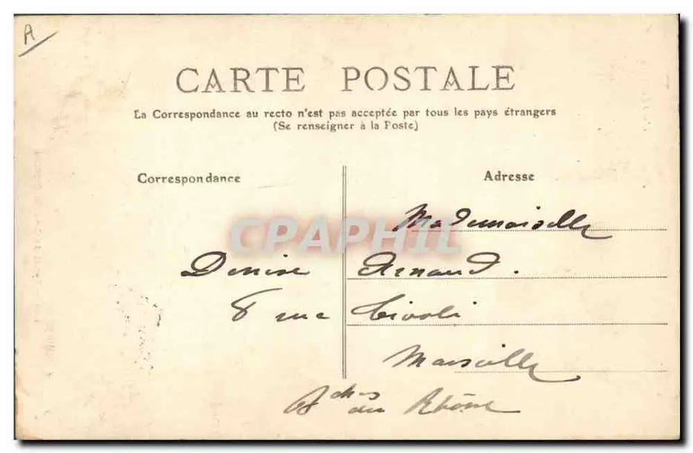 Dwie stare kobiety — Typy Châtelguyon — M.T. I.L. - Rewers