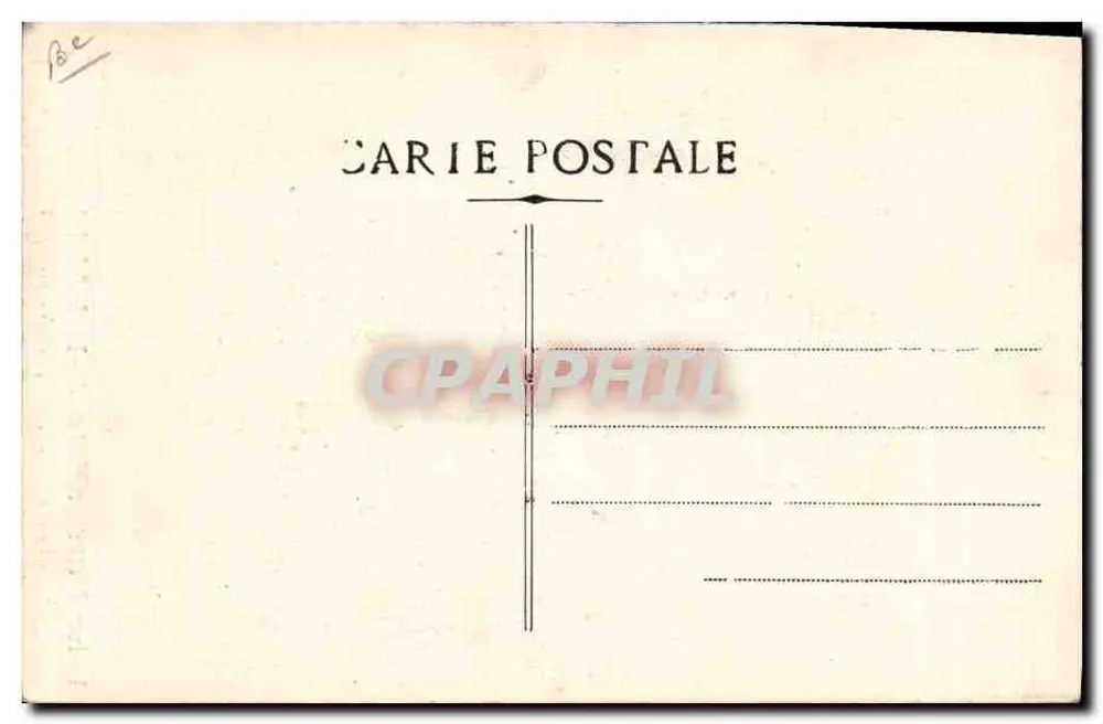 O Naturalista J.-H. Fabre em observação — Editor Paul-H. Fabre, Sérignan (Vaucluse) - Verso