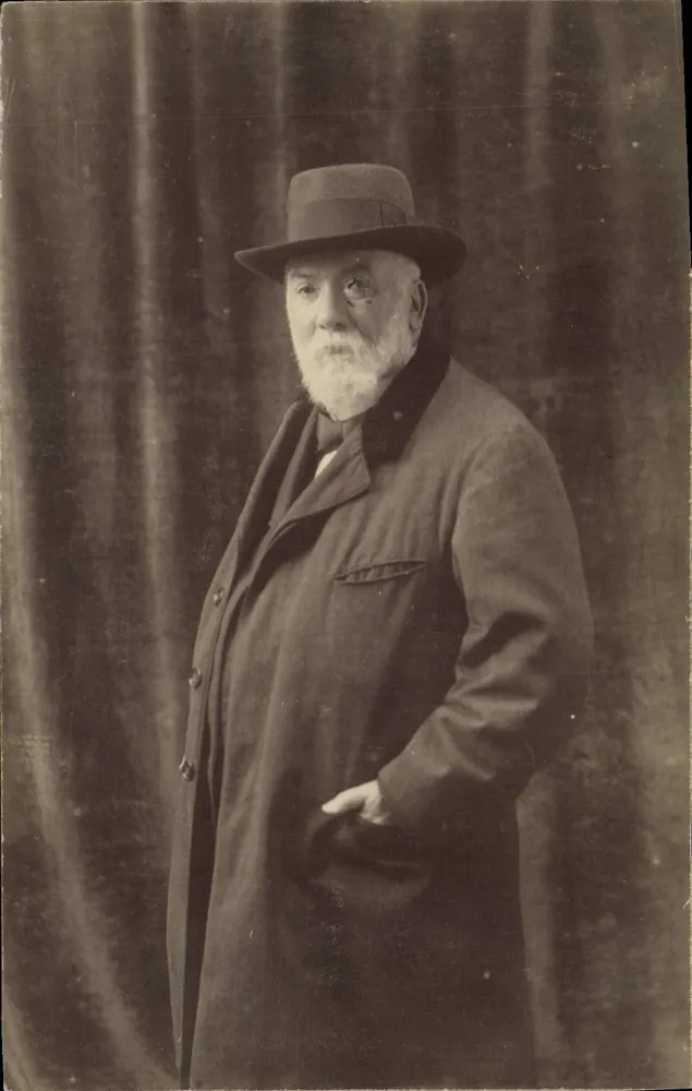 Retrato de um homem idoso — editor: P. BONNACOULE & LA MONT-DORÉ, número de série não visível - Frente