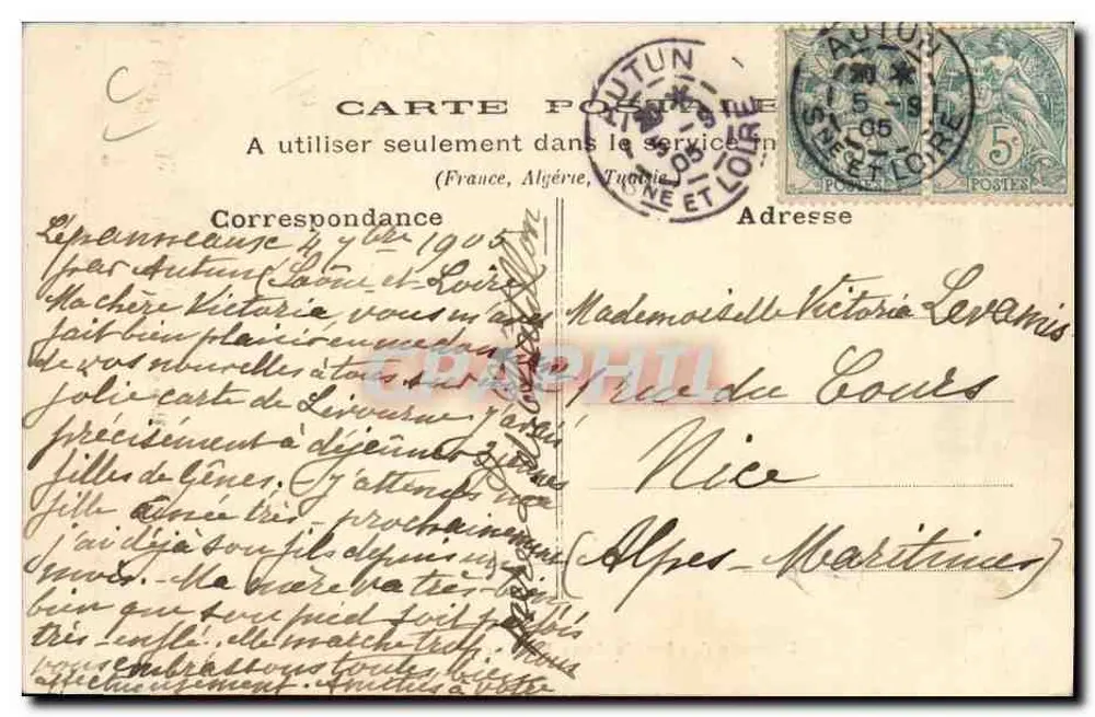 Bijen van koeien in het Morvan — J.C. AUTUN, n° 15 - Achterkant