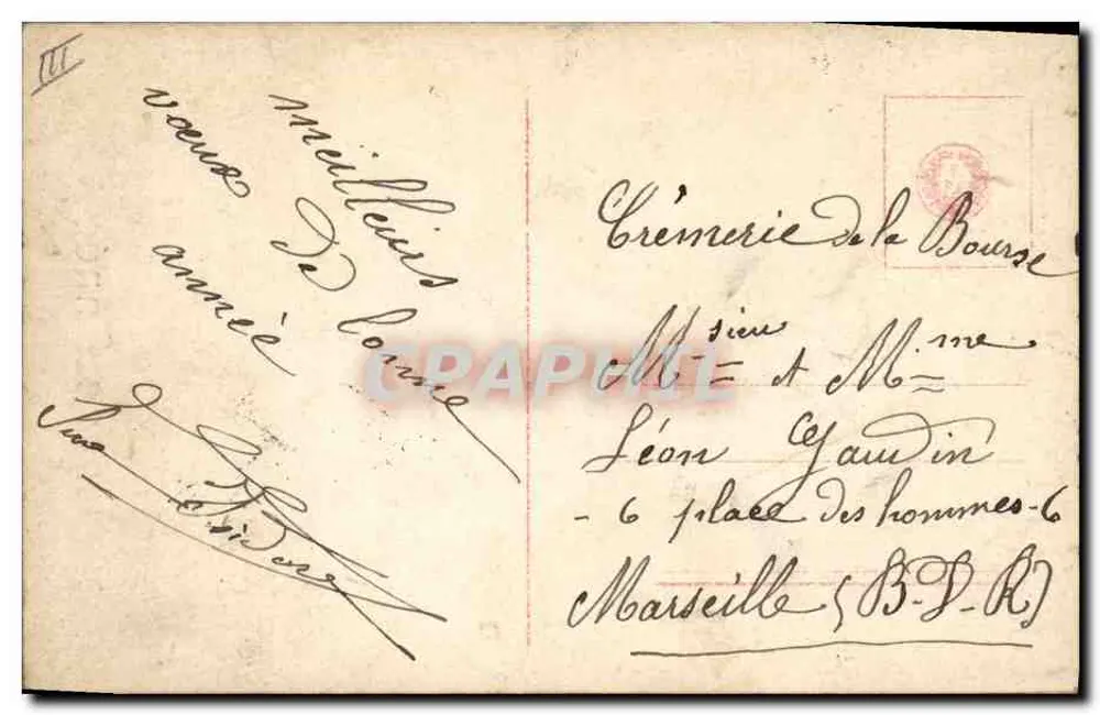 Kind im Abendkleid — Frohe Neujahr 1913 — unbekannter Verleger, Nr. 2928/6 - Rückseite