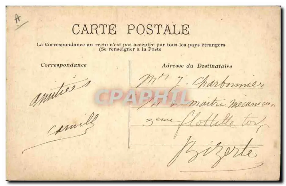 Bouerte de pique — Bordeaux — editor Michiel de Pardons - Verso