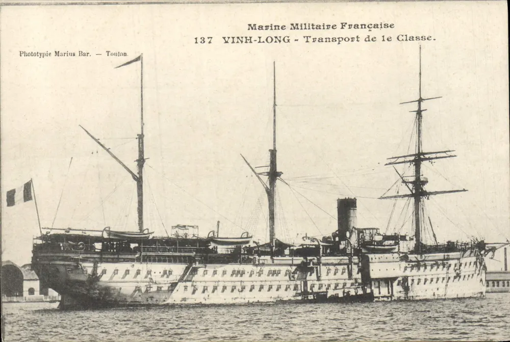 Vinh-Long — Transport der Klasse 137 — Phototypie Marius Bar — Toulon - Vorderseite