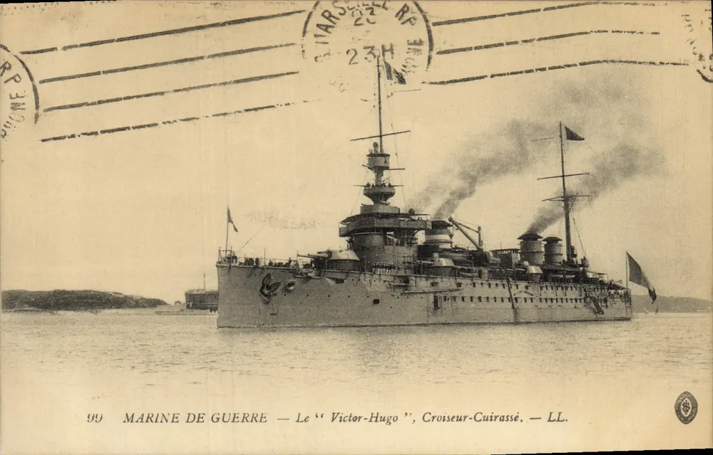 Der "Victor-Hugo" — Kreuzer-Linienschiff — LL. — Verlag ERY fils et Cie, Paris — N° 99 - Vorderseite