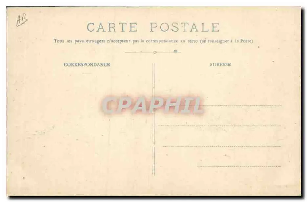 Le Havre — Das 'Vérité', 14.000-Tonnen-Flottenpanzerkreuzer — A. Bougault, n° 419 - Rückseite