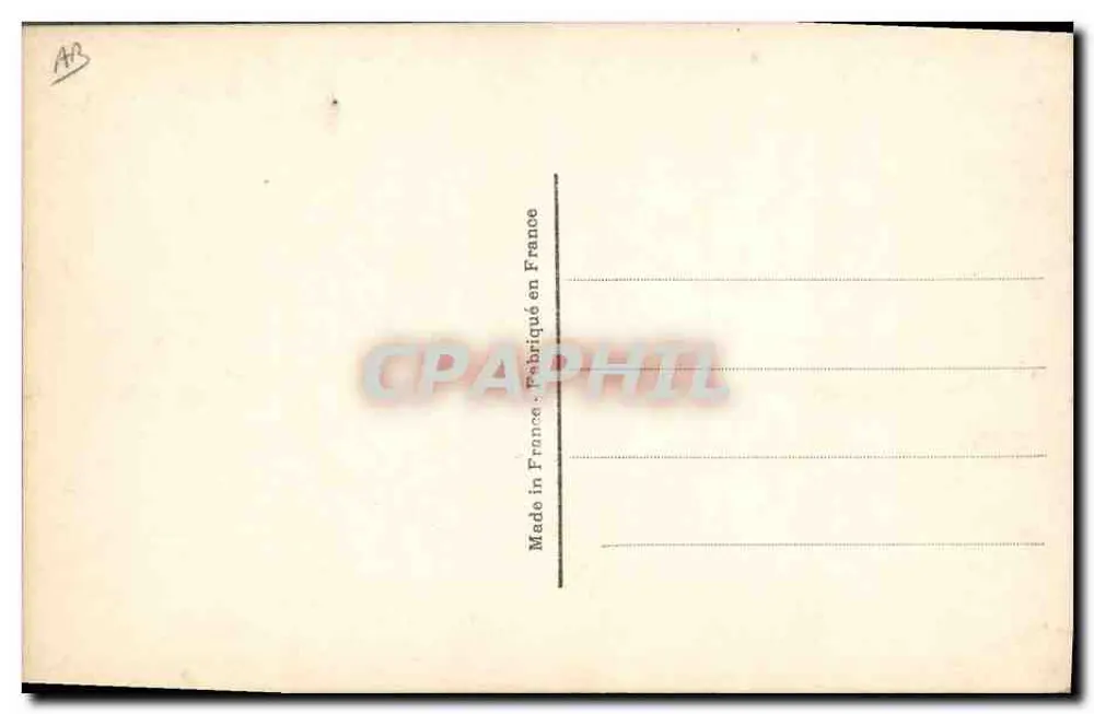 Saint Granier — retrato sorridente — G.L. Manuel Frères, n°52 - Verso