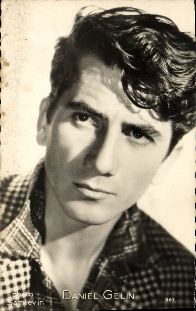 Daniel Gelin — portret — fotografia Samlevin n°361 - Awers