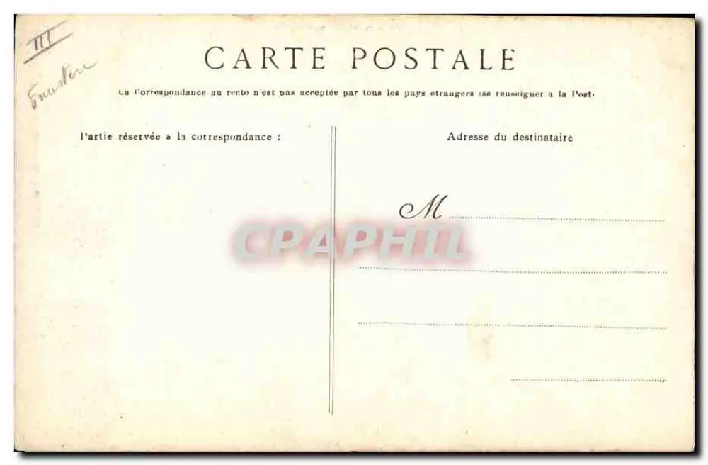 Jovem Homem do Folgoët — Coleção Villard, Quimper — n° 1957 - Verso