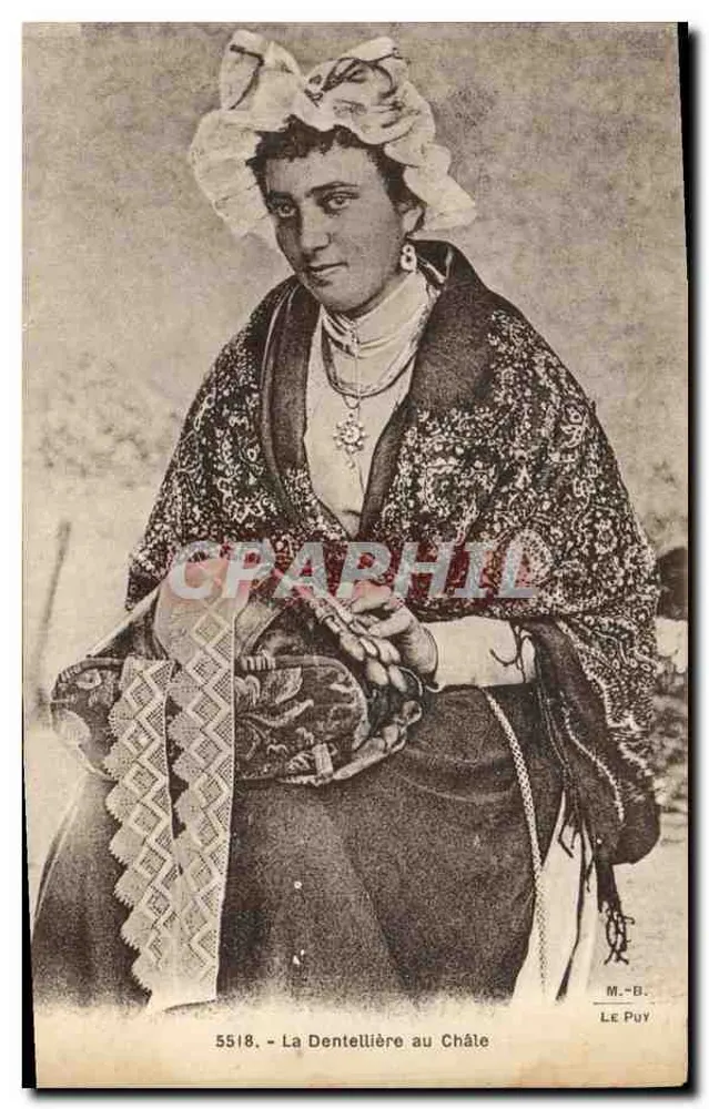 A Denteira com o Lenço — M.-B. Le Puy — n° 5518 - Frente