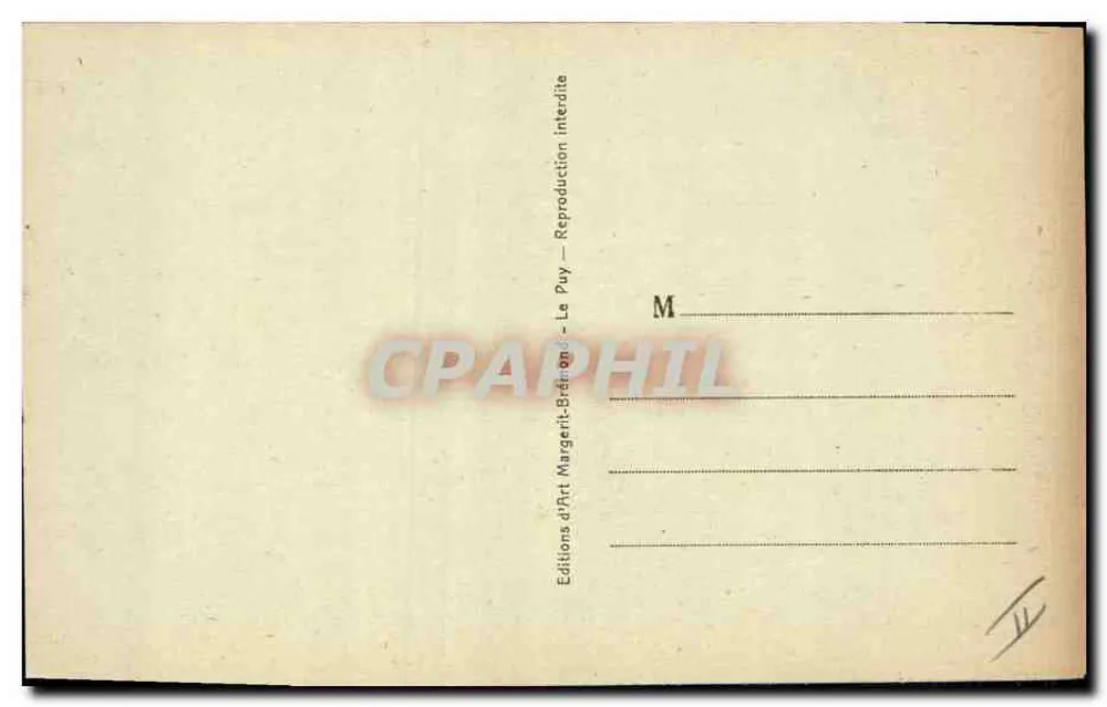 A Denteira com o Lenço — M.-B. Le Puy — n° 5518 - Verso