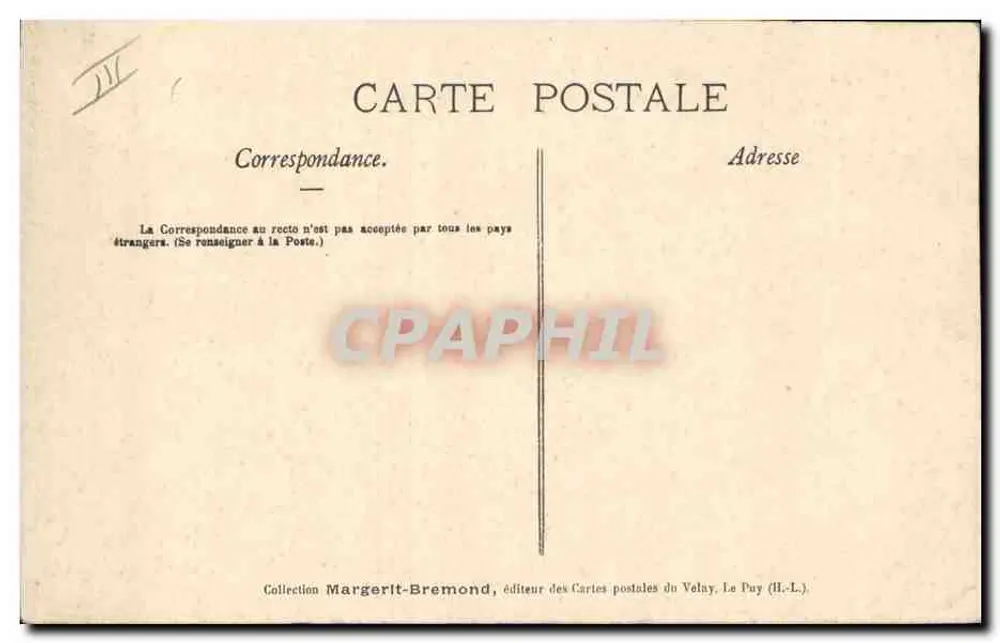 Chantilly-Weißen-Faden-Spitze — Sammlung der Syndikatskammer, veröffentlicht von Margerit-Bremond - Rückseite