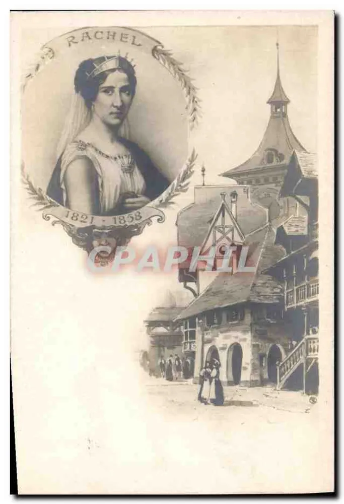 Rachel — 1821-1858 — editor não visível - Frente