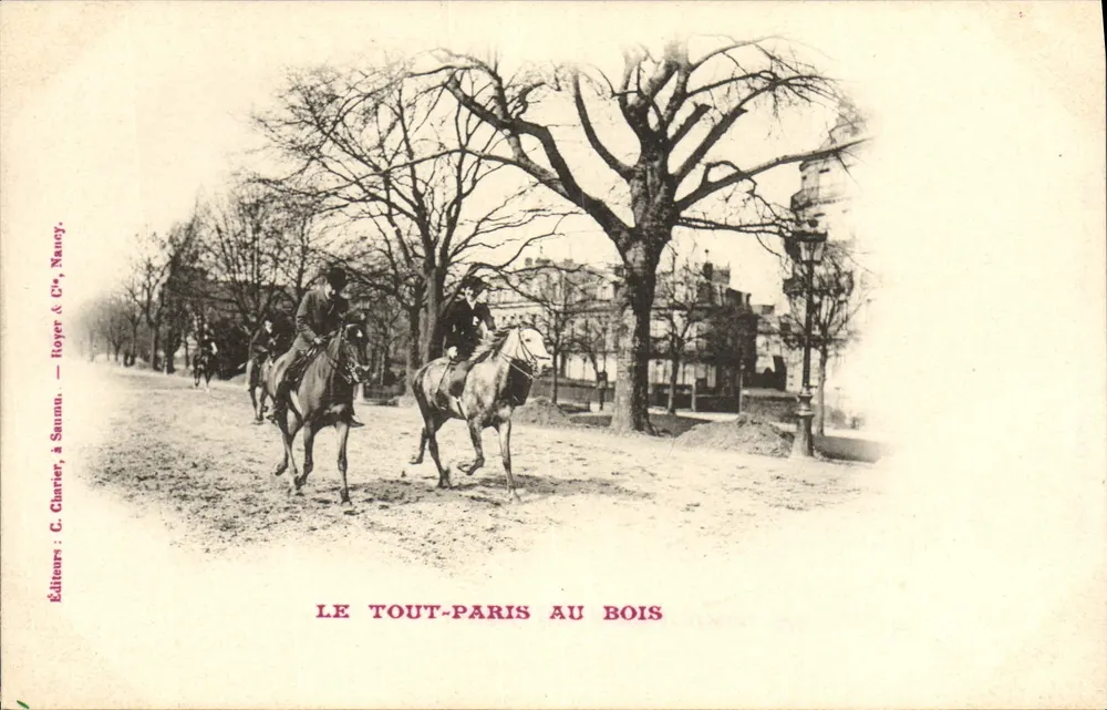Das ganze Paris am Bois — Verleger C. Charter & Cie, Nancy - Vorderseite