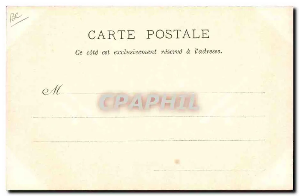 Le Tout-Paris au Bois — Verleger C. Clarier, Saumur, Royer & Cie, Nancy - Rückseite