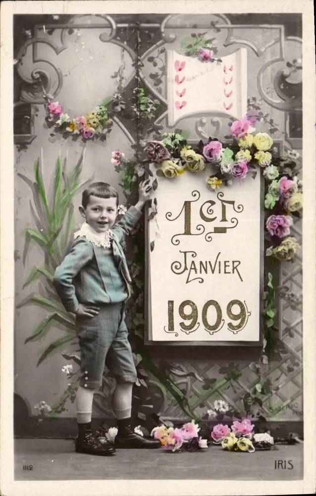 Kind — 1. Januar 1909 — Sazerac Pro, n° III2 - Vorderseite