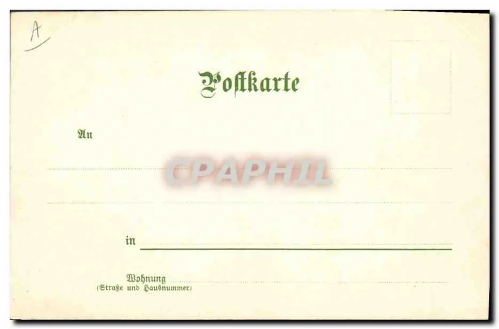 Puggenberger — Junio — Monatsgrüße, Serie II — Druck u.Verlag v. M. Seeger, Stuttgart - Reverso