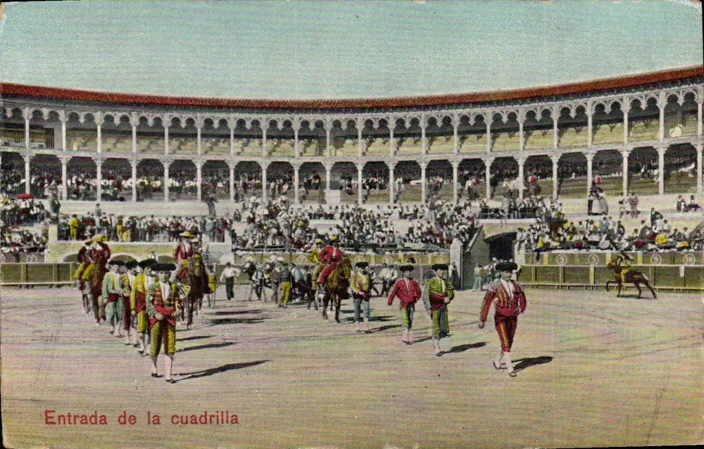 Einlass der Cuadrilla — Stierkampfarena von Sevilla — n° 49031 - Vorderseite