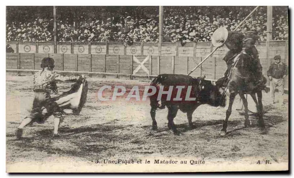Eine Pique und der Matador am Quite — A.R. n°3 - Vorderseite