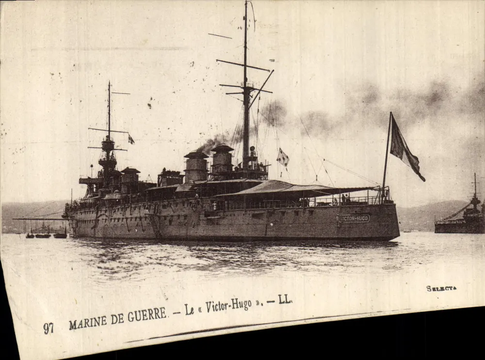 Marinha de guerra — O « Victor-Hugo » — LL. — Selecta - Frente