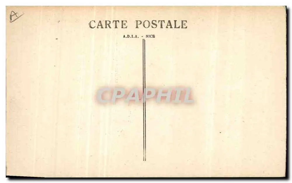 Franse Militaire Marine — Voltaire, oorlogsschip — A.D.I.A. - Nice - Achterkant