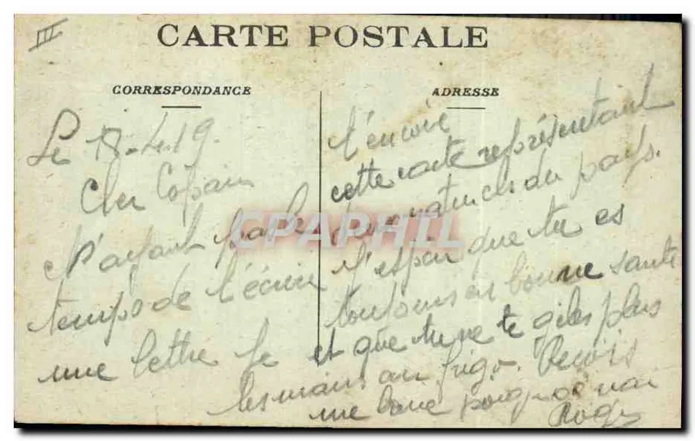 Lorientaise - Immer treu ihren Lieben - Verlag: Éd. Lyon-Vibart, Châlons - Rückseite