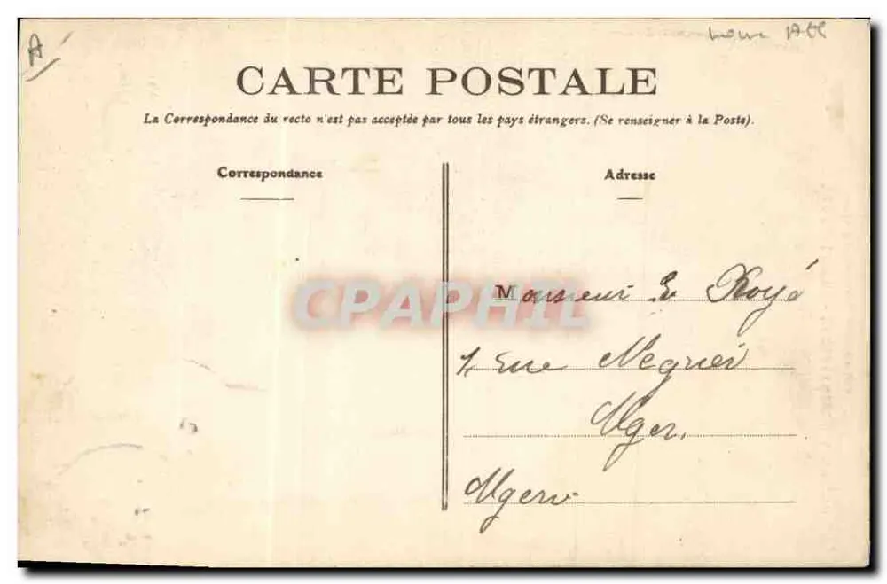 Im Land der Paludiers — Die Blütenpflückung — Phototypie Vassellier, Nantes, n°1661 - Rückseite