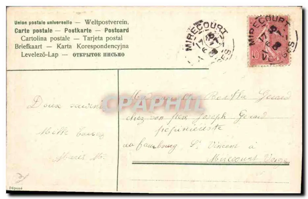 Pássaros pequenos — falem por mim — editor não visível - Verso