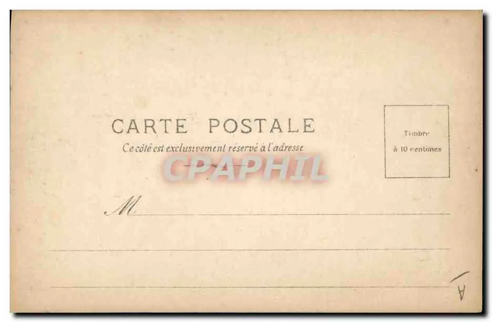 Retrato de Lavedan — Série S.I.P. N°6 — editor Reutlinger, Paris - Verso